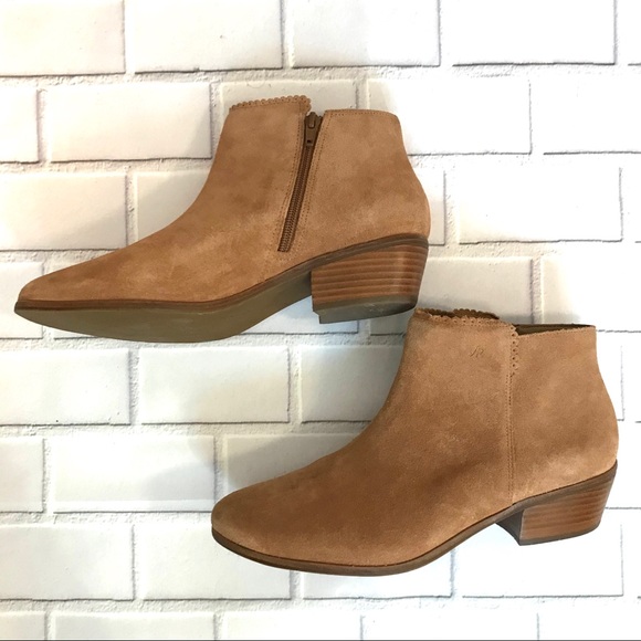 Jack Rogers Bailee Suede Ankle Booties Size 11 - Picture 3 of 6